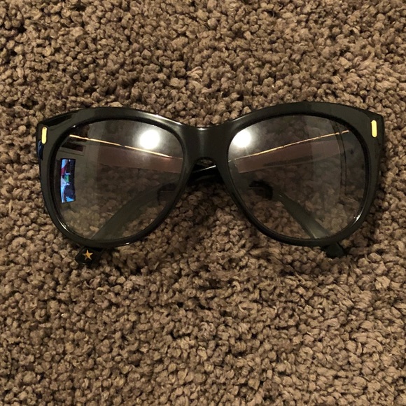 Jimmy Choo Sunglasses **Ally** Black and Gold - Picture 5 of 8